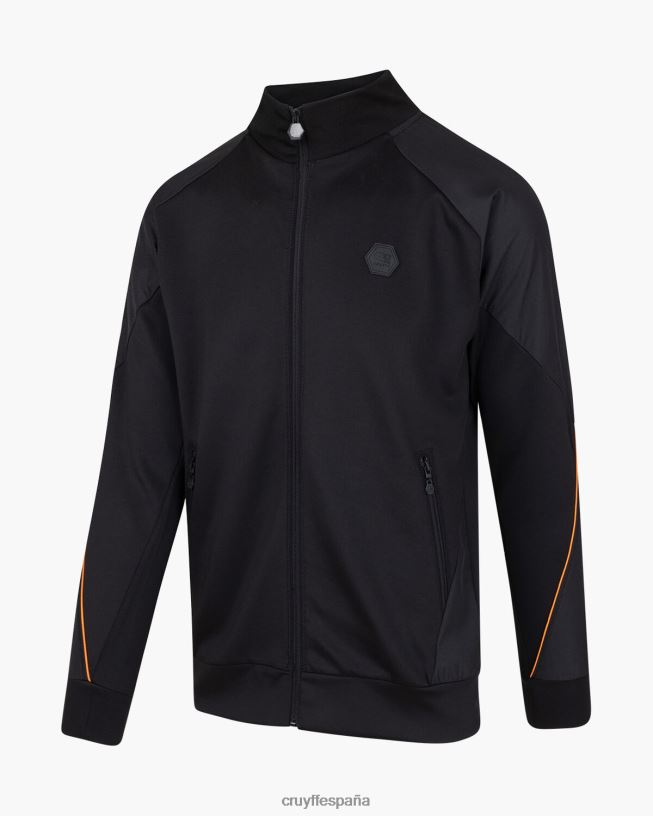 parte superior de la pista saúl Cruyff hombres negro D6DNB732 chaqueta