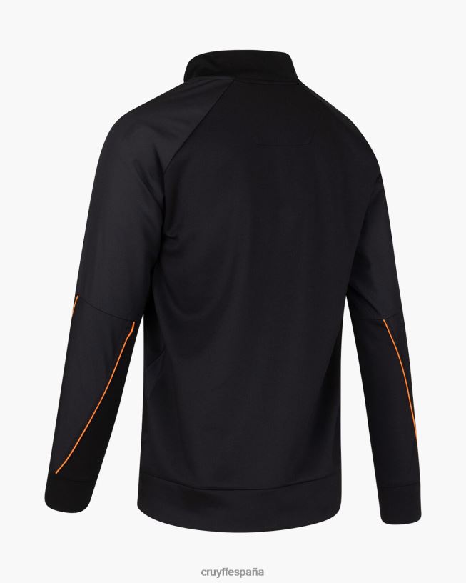 parte superior de la pista saúl Cruyff hombres negro D6DNB732 chaqueta