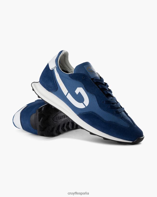 paseo por londres Cruyff hombres azul D6DNB326 zapatillas
