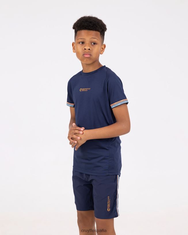 pezuña corta Cruyff hombres azul real D6DNB156 bermudas