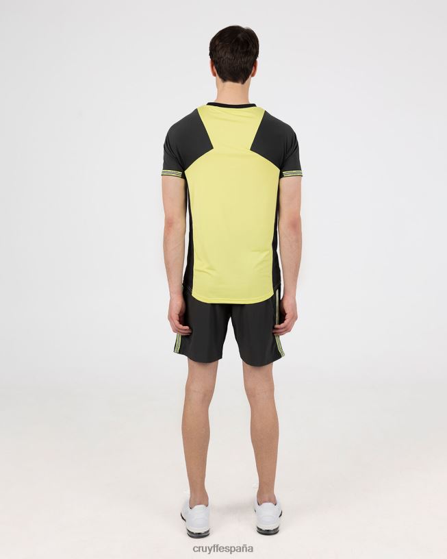 pezuña corta Cruyff hombres ejercito verde D6DNB166 bermudas