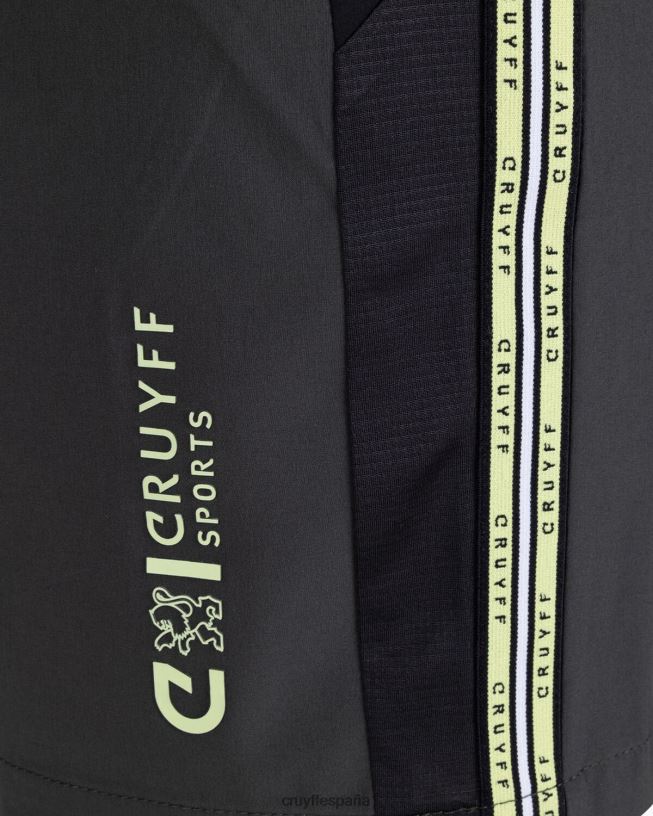 pezuña corta Cruyff hombres ejercito verde D6DNB166 bermudas