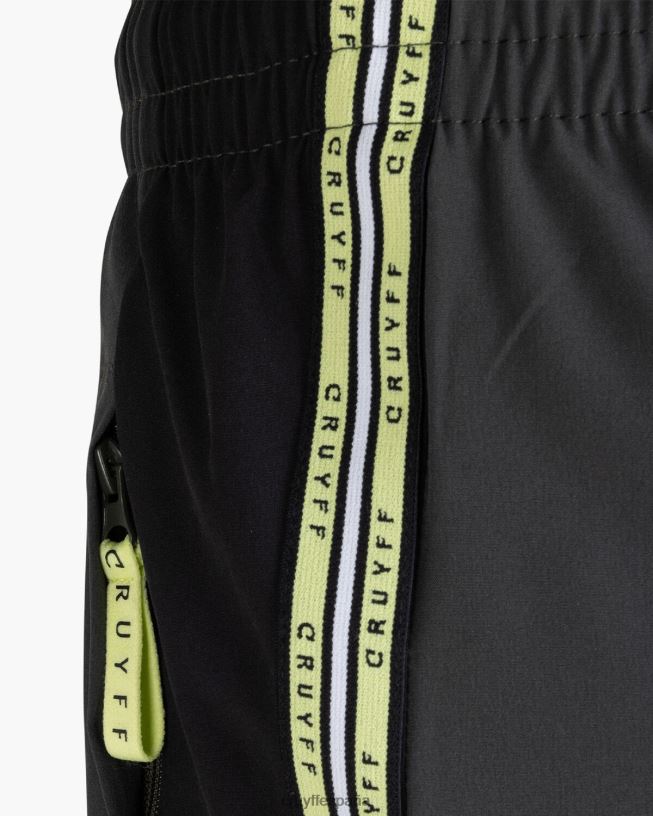 pezuña corta Cruyff hombres ejercito verde D6DNB166 bermudas