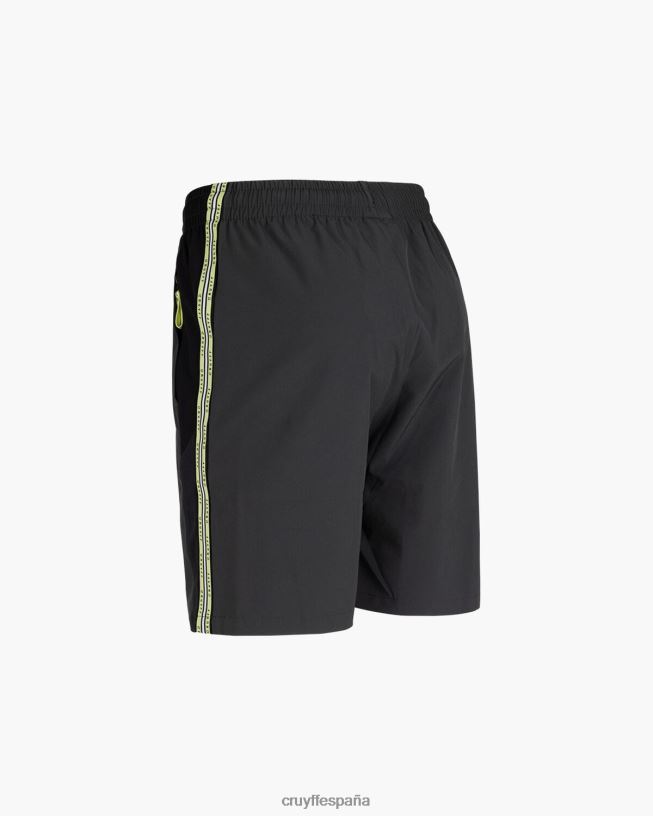 pezuña corta Cruyff hombres ejercito verde D6DNB166 bermudas