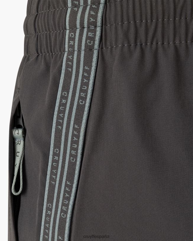 pezuña corta Cruyff hombres gris oscuro D6DNB158 bermudas