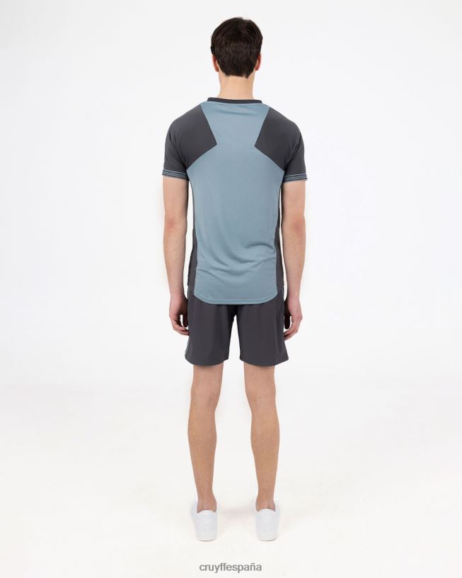 pezuña corta Cruyff hombres gris oscuro D6DNB167 bermudas