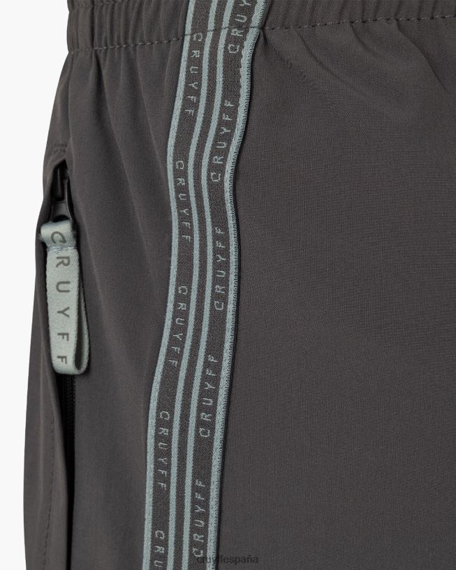 pezuña corta Cruyff hombres gris oscuro D6DNB167 bermudas