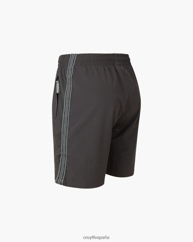pezuña corta Cruyff hombres gris oscuro D6DNB167 bermudas