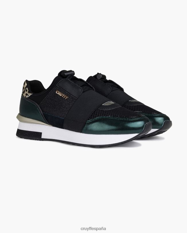 premiarunner Cruyff mujer verde/negro D6DNB1040 zapatillas