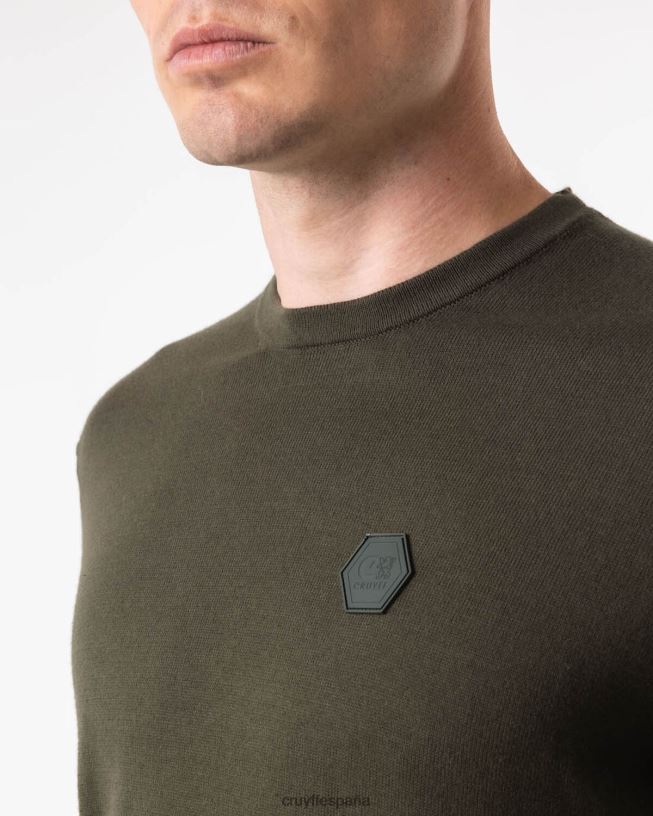 puente basco Cruyff hombres verde D6DNB349 suéter