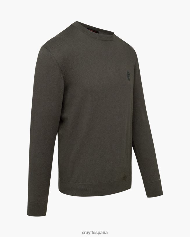 puente basco Cruyff hombres verde D6DNB349 suéter
