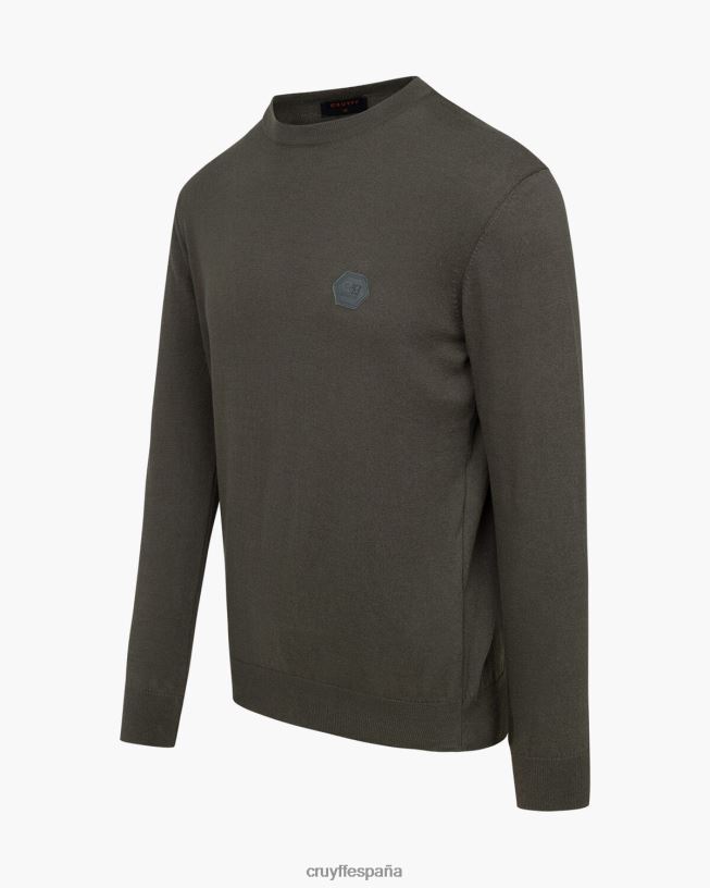puente basco Cruyff hombres verde D6DNB349 suéter