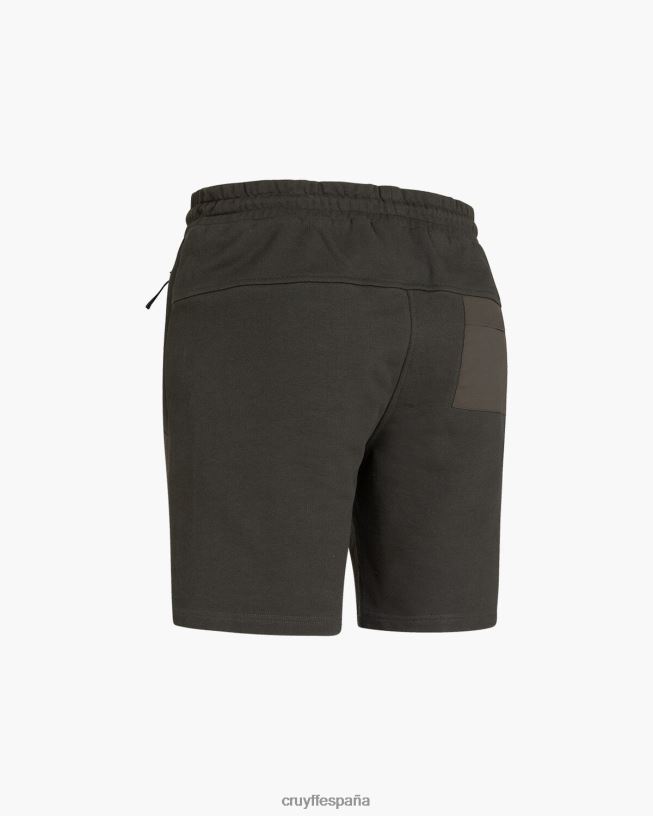 quinn corto Cruyff hombres ejercito verde D6DNB142 bermudas