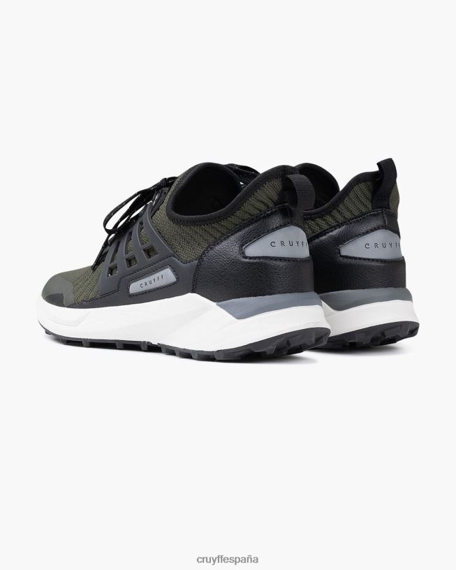 rastrear rapido Cruyff hombres ejercito verde D6DNB378 zapatillas