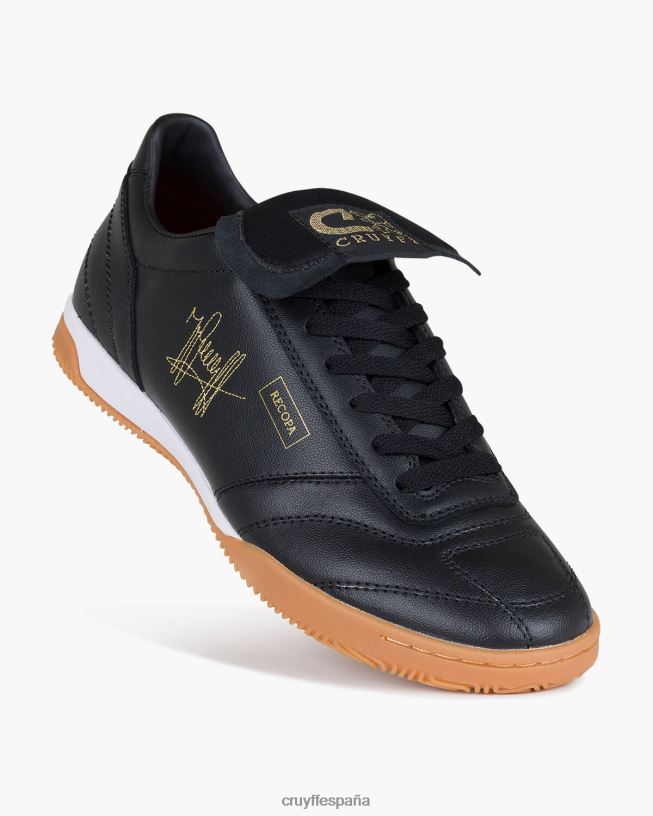 re futsal Cruyff hombres oro negro D6DNB825 zapatillas