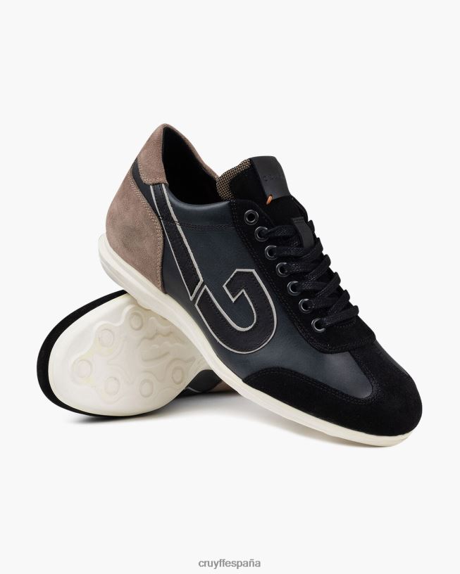 re vanenburg Cruyff hombres negro D6DNB607 zapatillas