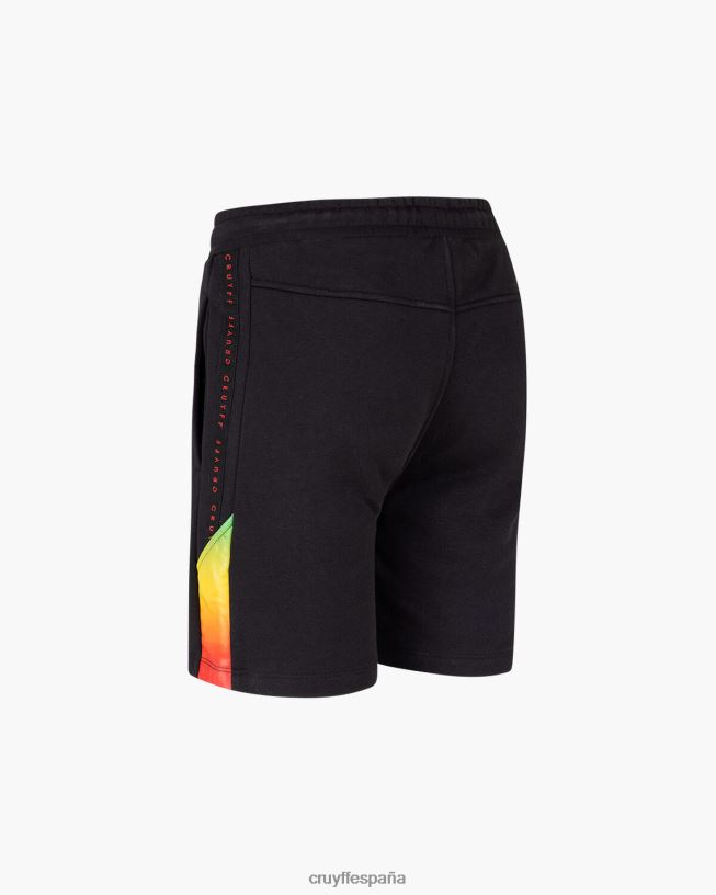 refuerzo corto Cruyff hombres amarillo negro D6DNB1191 bermudas
