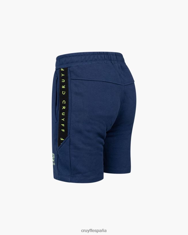 refuerzo corto Cruyff hombres azul marino/amarillo D6DNB1190 bermudas