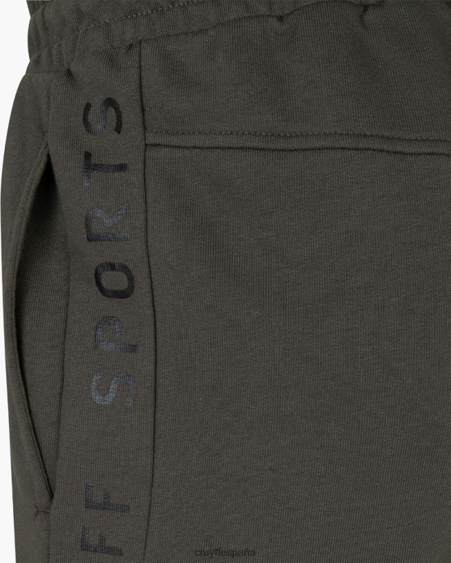 refuerzo corto Cruyff hombres ejercito verde D6DNB68 bermudas