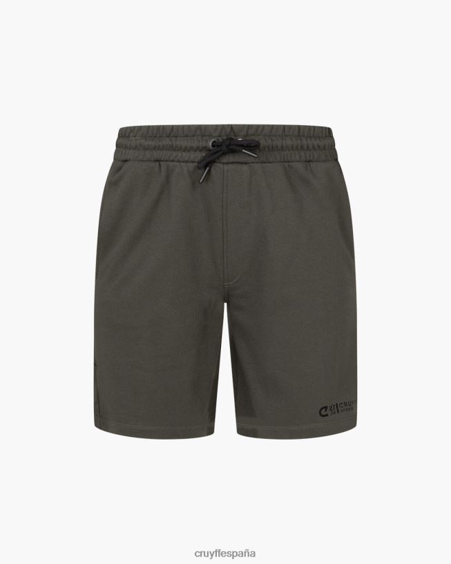 refuerzo corto Cruyff hombres ejercito verde D6DNB68 bermudas