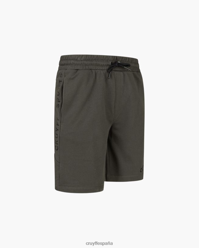refuerzo corto Cruyff hombres ejercito verde D6DNB68 bermudas