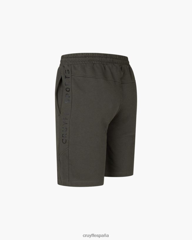 refuerzo corto Cruyff hombres ejercito verde D6DNB68 bermudas