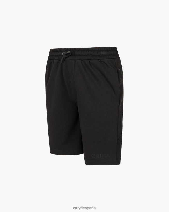 refuerzo corto Cruyff hombres negro D6DNB297 bermudas