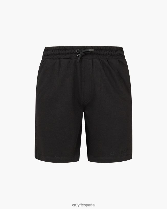 refuerzo corto Cruyff hombres negro D6DNB297 bermudas