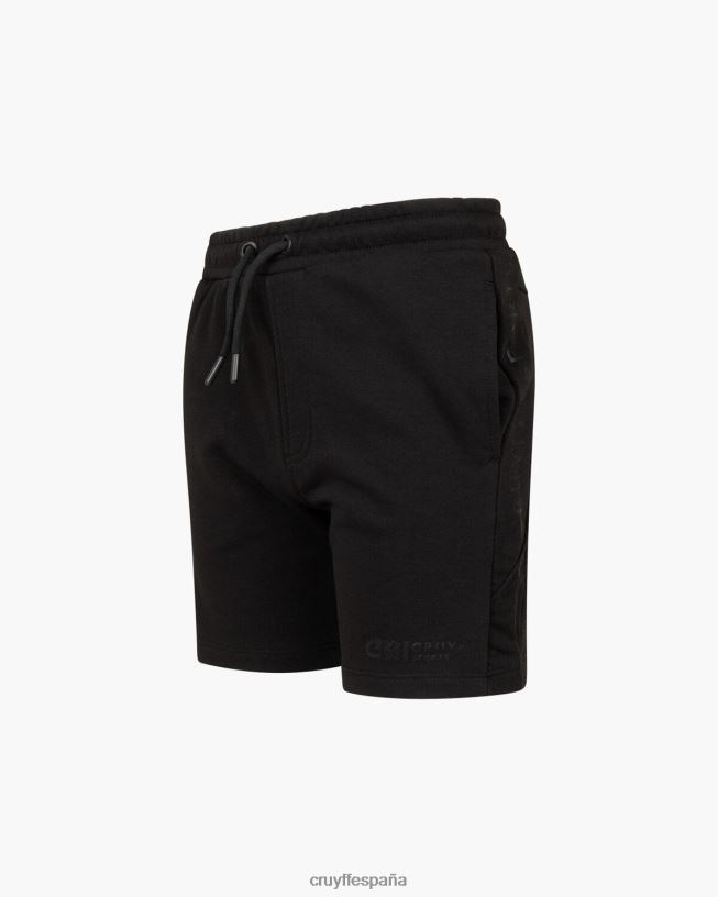 refuerzo corto Cruyff júnior negro D6DNB1080 bermudas