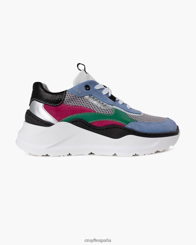 roana audaz Cruyff mujer gris azul D6DNB1054 zapatillas