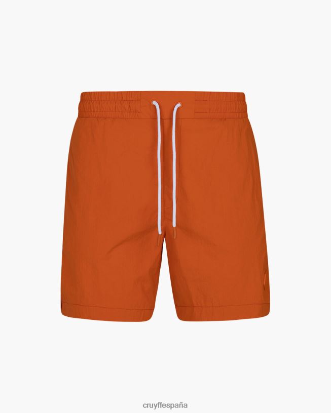 shorts de playa Cruyff hombres naranja D6DNB648 bermudas