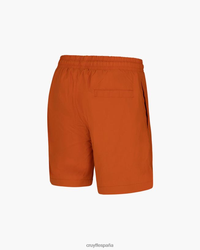 shorts de playa Cruyff hombres naranja D6DNB648 bermudas
