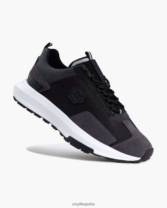 subutai Cruyff hombres Gris oscuro D6DNB539 zapatillas