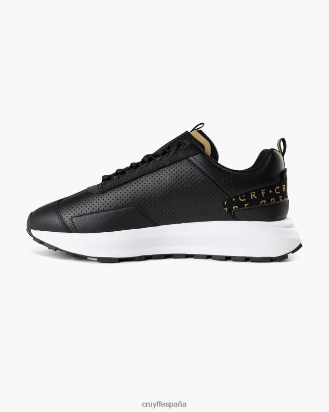subutai Cruyff hombres oro negro D6DNB303 zapatillas