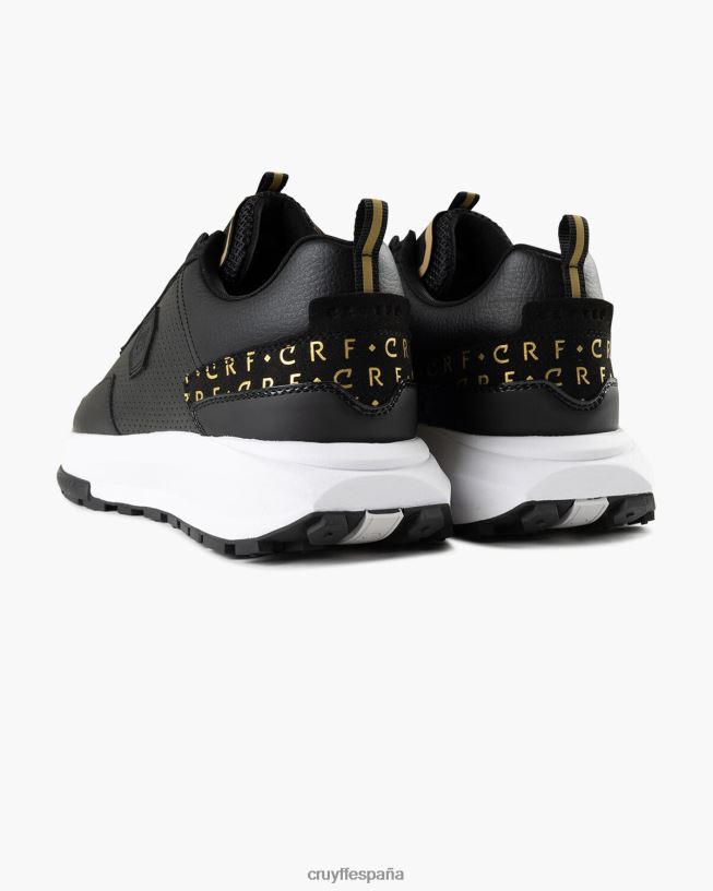 subutai Cruyff hombres oro negro D6DNB303 zapatillas