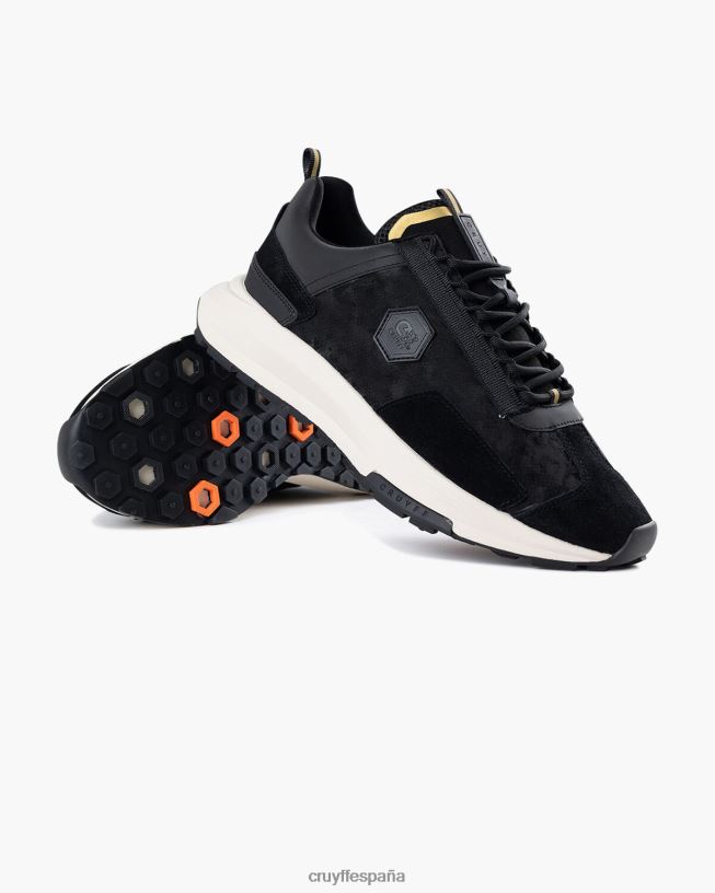 subutai Cruyff hombres oro negro D6DNB552 zapatillas