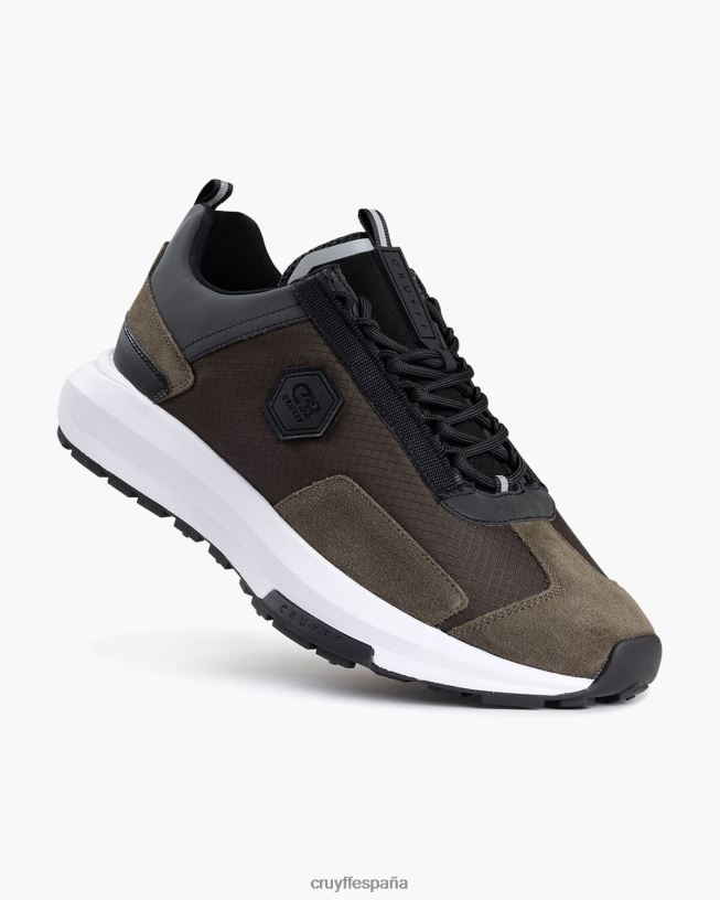 subutai Cruyff hombres verde oscuro D6DNB413 zapatillas