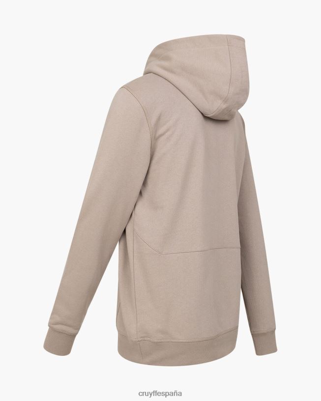 sudadera con capucha Cruyff hombres arena D6DNB293 sudadera