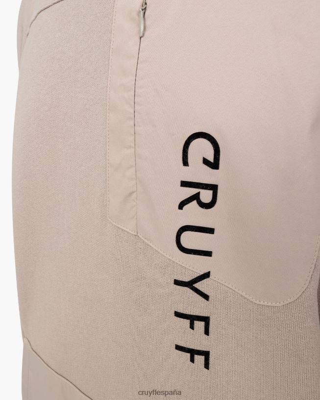 sudadera con capucha Cruyff hombres arena D6DNB293 sudadera