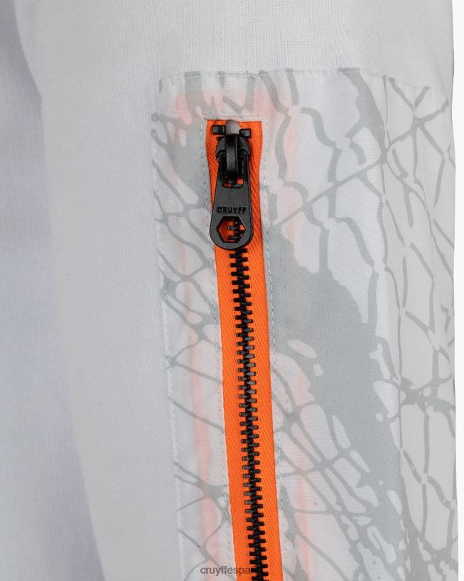 sudadera con capucha Cruyff hombres blanco D6DNB406 sudadera