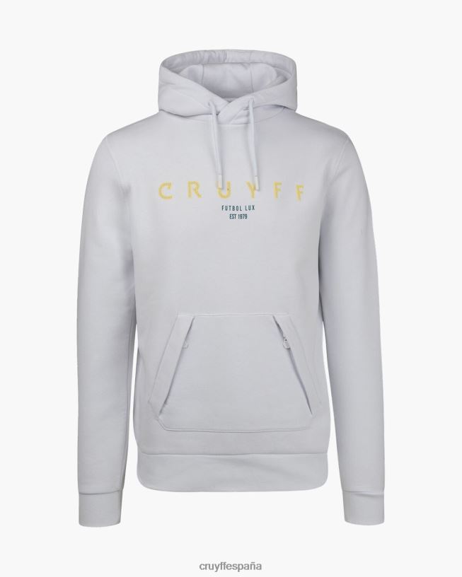 sudadera con capucha Cruyff hombres blanco D6DNB823 sudadera