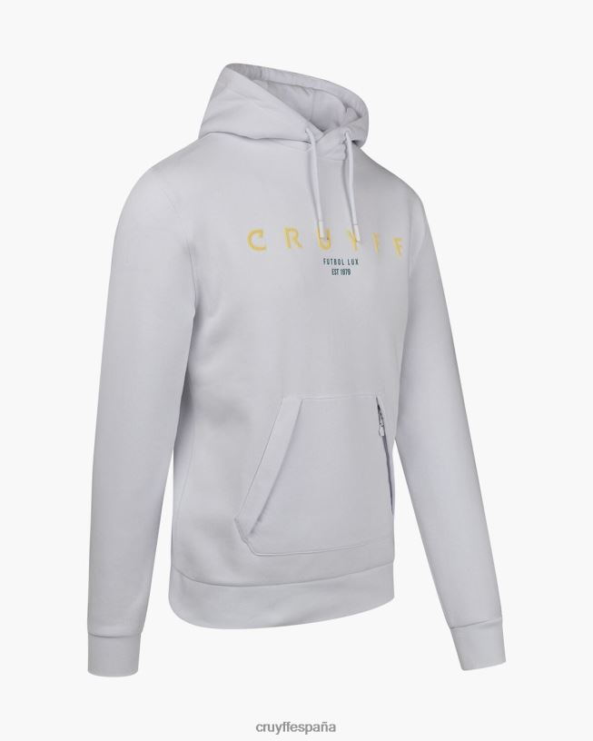 sudadera con capucha Cruyff hombres blanco D6DNB823 sudadera