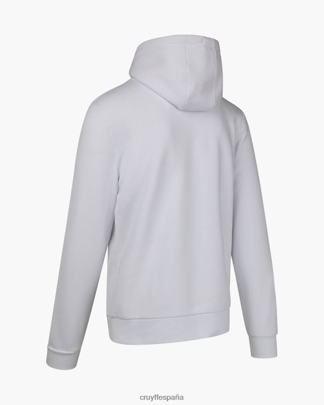 sudadera con capucha Cruyff hombres blanco D6DNB823 sudadera