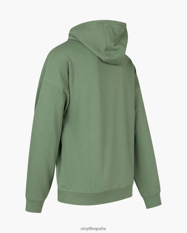 sudadera con capucha Cruyff hombres bosque verde D6DNB96 sudadera