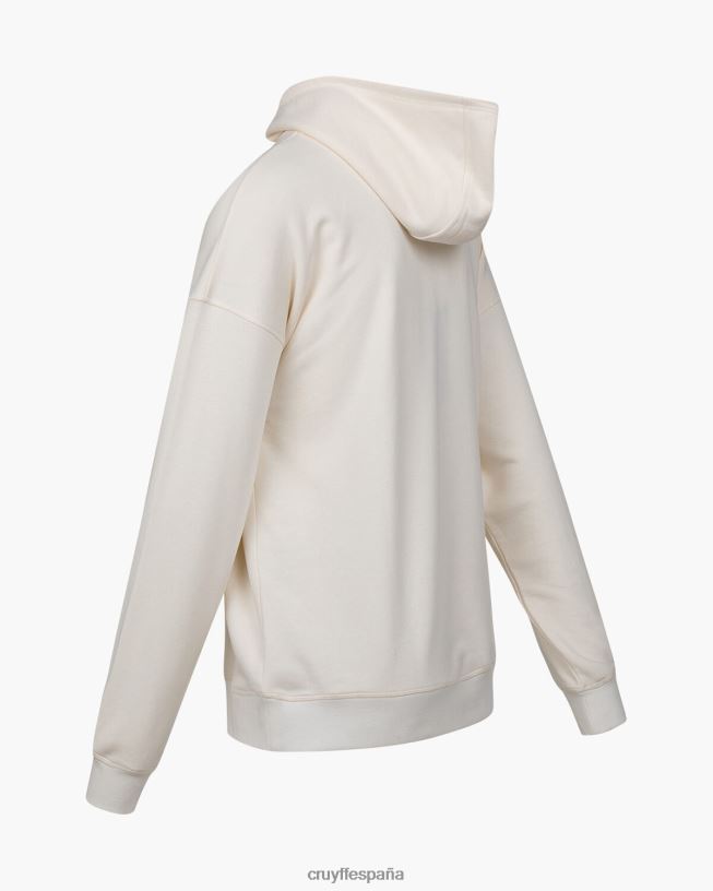 sudadera con capucha Cruyff hombres crema D6DNB97 sudadera