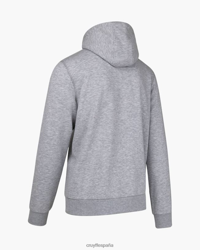 sudadera con capucha Cruyff hombres gris D6DNB824 sudadera