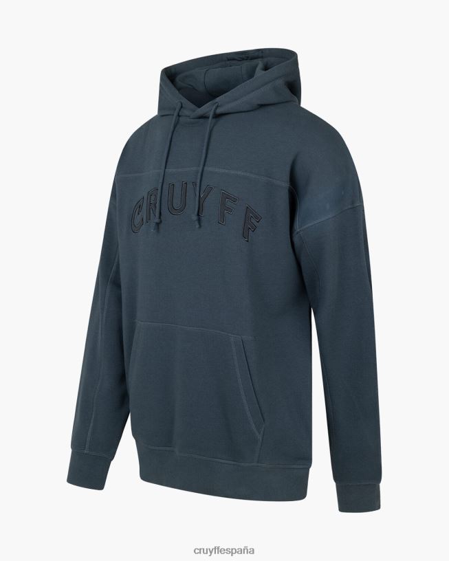 sudadera con capucha Cruyff hombres noches azules D6DNB98 sudadera