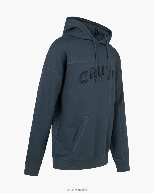 sudadera con capucha Cruyff hombres noches azules D6DNB98 sudadera