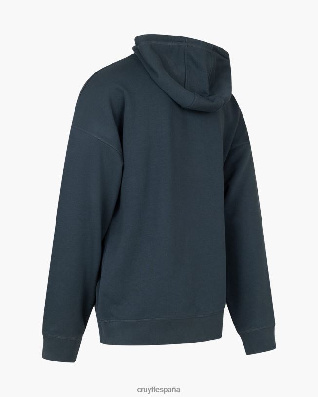 sudadera con capucha Cruyff hombres noches azules D6DNB98 sudadera
