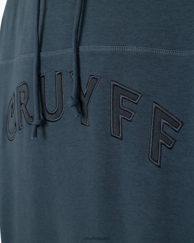 sudadera con capucha Cruyff hombres noches azules D6DNB98 sudadera